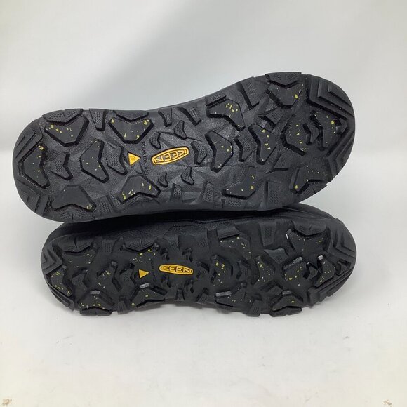 NEW Keen men's Revel IV Waterproof Chelsea boots size 10 43 black leather pullon - Picture 7 of 9